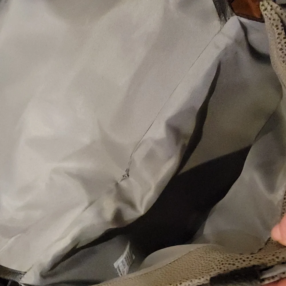 NEW Bellemonde Messenger Bag Gray Black Laptop bag Vegan